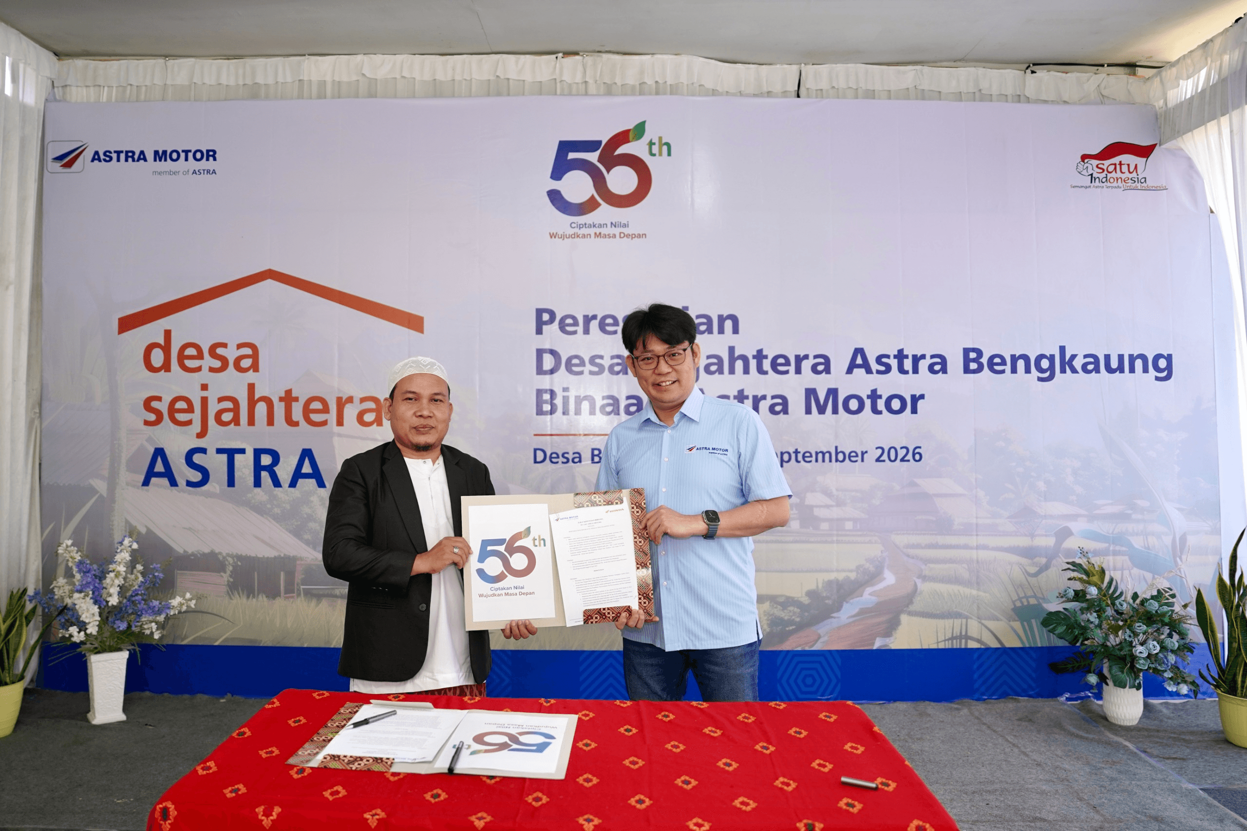 Astra Motor Resmikan Desa Sejahtera Astra Bengkaung, Dorong Potensi Desa secara Berkelanjutan